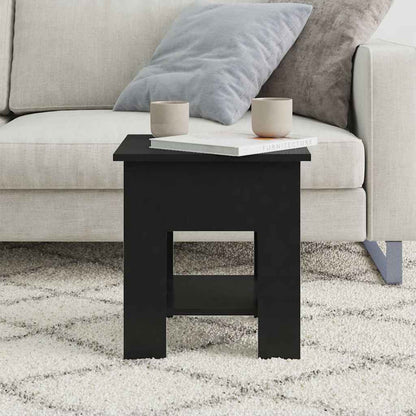 Coffee Table | Black | Engineered Wood | Small | Coffee Table | Square