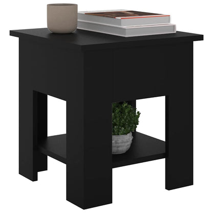 Coffee Table | Black | Engineered Wood | Small | Coffee Table | Square