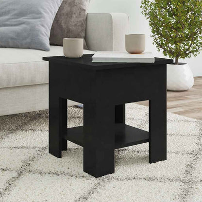 Coffee Table | Black | Engineered Wood | Small | Coffee Table | Square