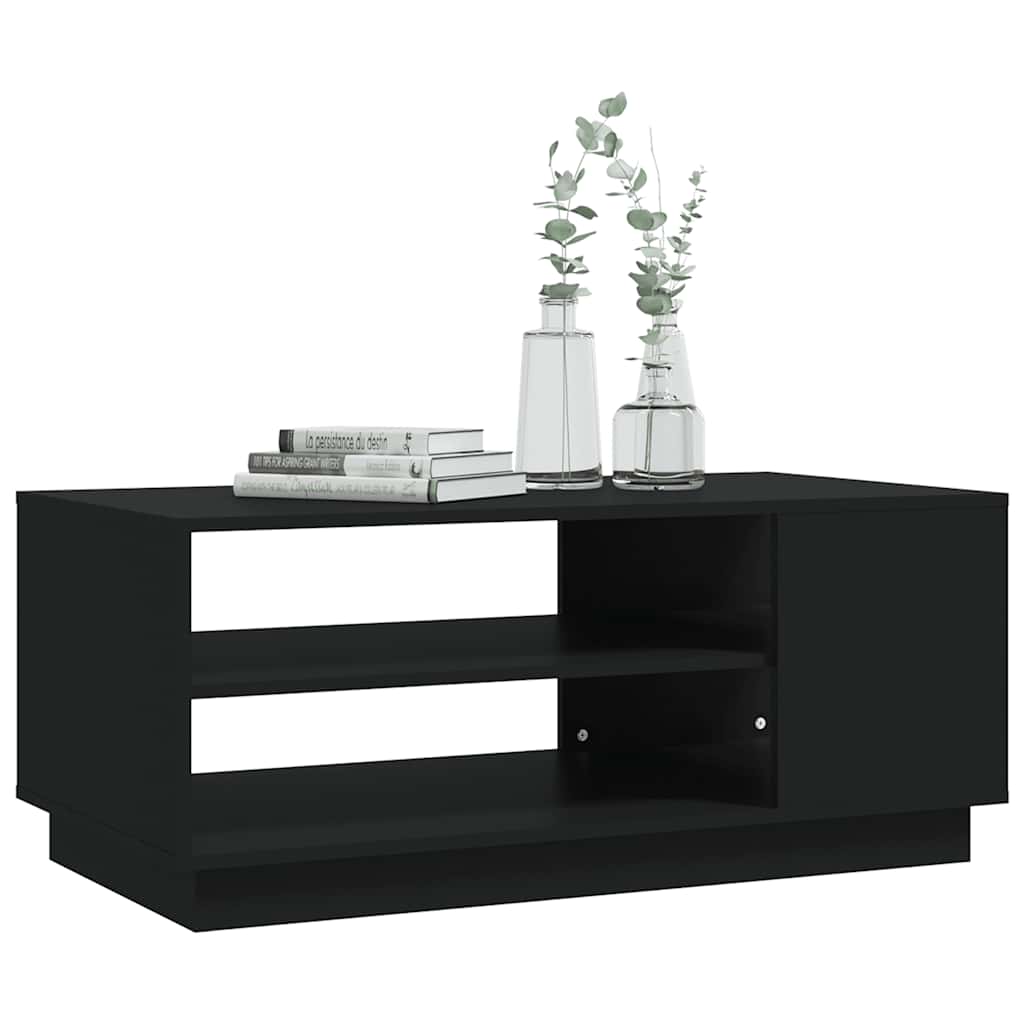 Coffee Table | Black | Engineered Wood | Medium | Modern | Coffee Table
