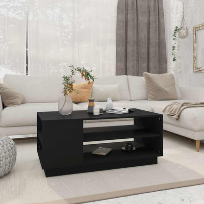 Coffee Table | Black | Engineered Wood | Medium | Modern | Coffee Table