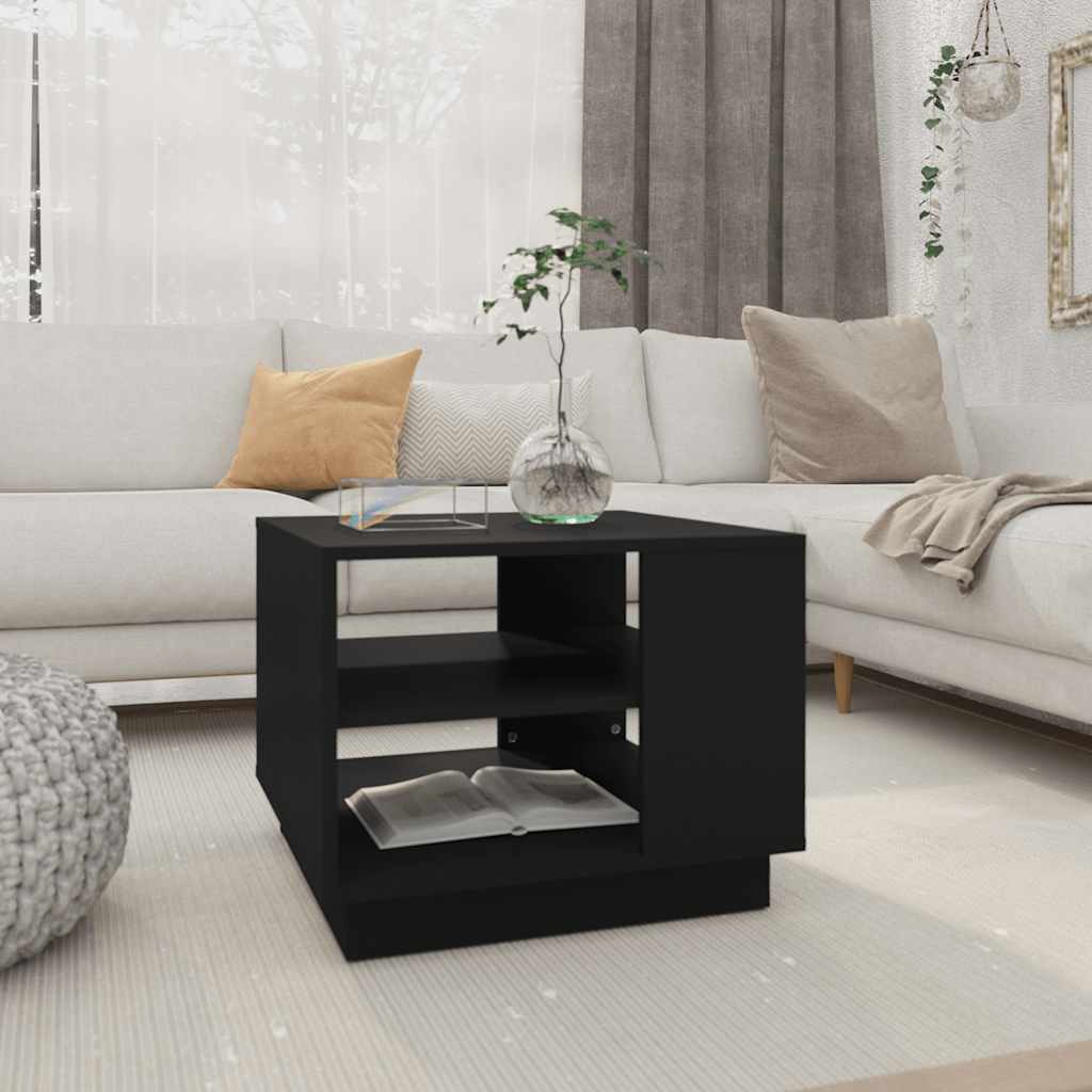 Coffee Table | Black | Engineered wood | Small | Coffee Table | Square