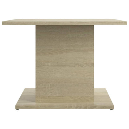 Coffee Table Sonoma Oak 55,5x55,5x40 cm Engineered Wood