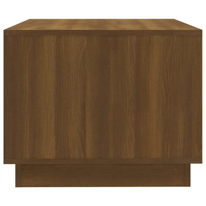 Coffee Table Brown Oak 102,5x55x44 cm Engineered Wood