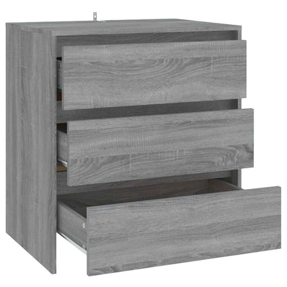 Sideboard Grey Sonoma 70x41x75 cm Engineered Wood