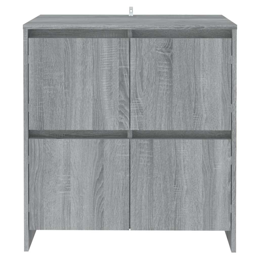 Sideboard Grey Sonoma 70x41x75 cm Engineered Wood
