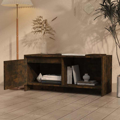 TV Cabinet | Smoked oak | Engineered wood | Medium | TV Cabinet