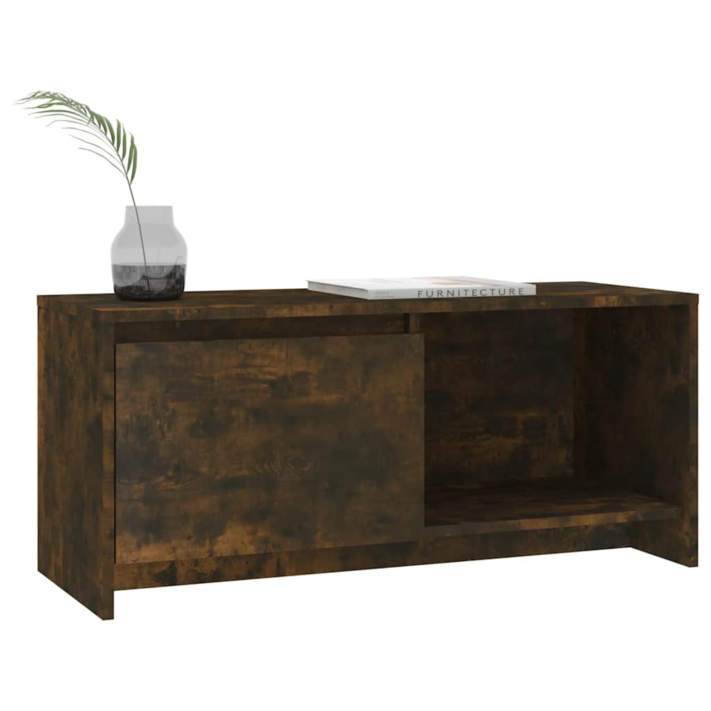TV Cabinet | Smoked oak | Engineered wood | Medium | TV Cabinet
