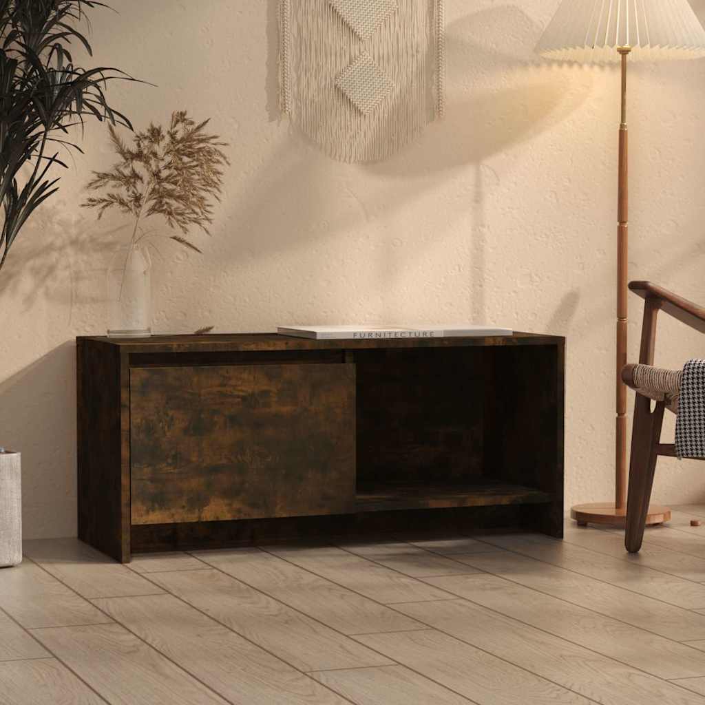 TV Cabinet | Smoked oak | Engineered wood | Medium | TV Cabinet