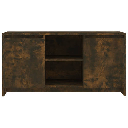 TV Cabinet Smoked Oak 102x37,5x52,5 cm Engineered Wood