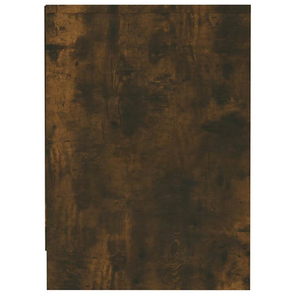 TV Cabinet Smoked Oak 102x37,5x52,5 cm Engineered Wood
