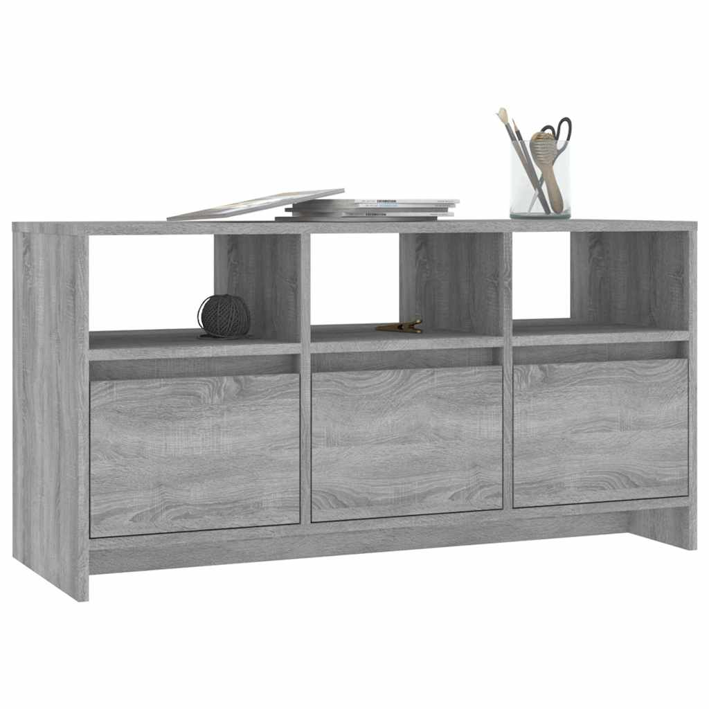 TV Cabinet Grey Sonoma 102x37,5x52,5 cm Engineered Wood
