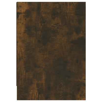 TV Cabinet Smoked Oak 146,5x35x50 cm Engineered Wood
