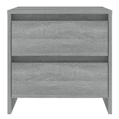 Bedside Cabinet Grey Sonoma 45x34.5x44.5 cm Engineered Wood
