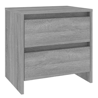 Bedside Cabinets 2 pcs Grey Sonoma 45x34.5x44.5 cm