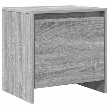 Bedside Cabinet Grey Sonoma 45x34x44.5 cm Engineered Wood