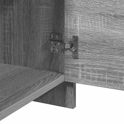 Bedside Cabinet Grey Sonoma 45x34x44.5 cm Engineered Wood