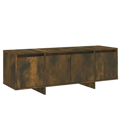 TV Cabinet Smoked Oak 120x30x40,5 cm Engineered Wood