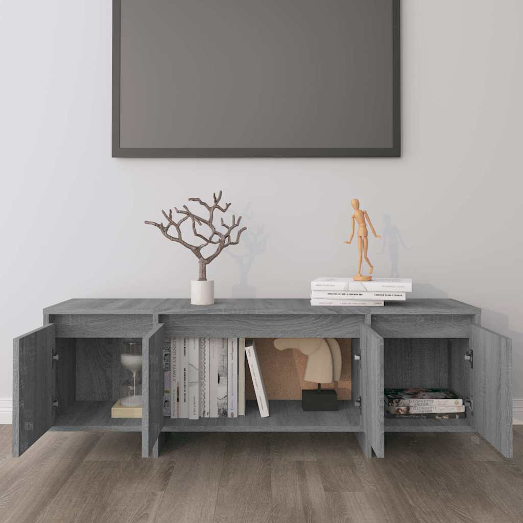 TV Cabinet Grey Sonoma 120x30x40,5 cm Engineered Wood