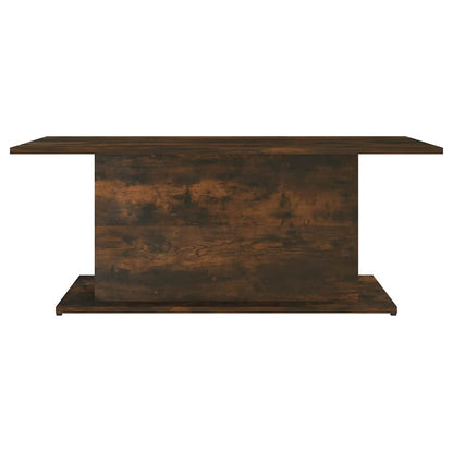 813092 vidaXL Coffee Table Smoked Oak 102x55,5x40 cm Engineered Wood