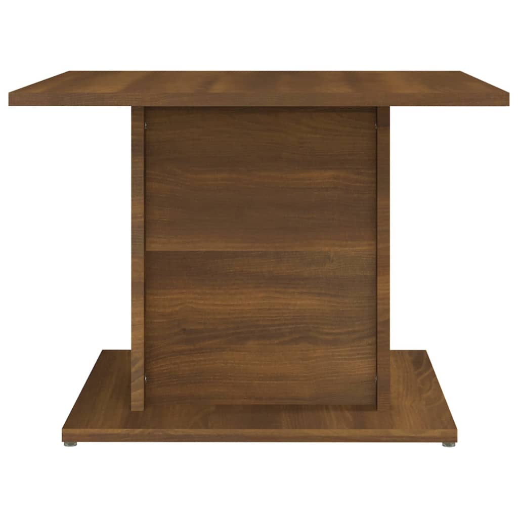 Coffee Table Brown Oak 55,5x55,5x40 cm Engineered Wood