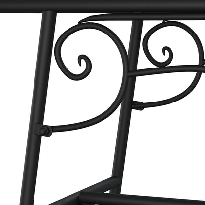 Tree Bench | Black | Steel | Tough | Tree Bench | Circular | Traditional
