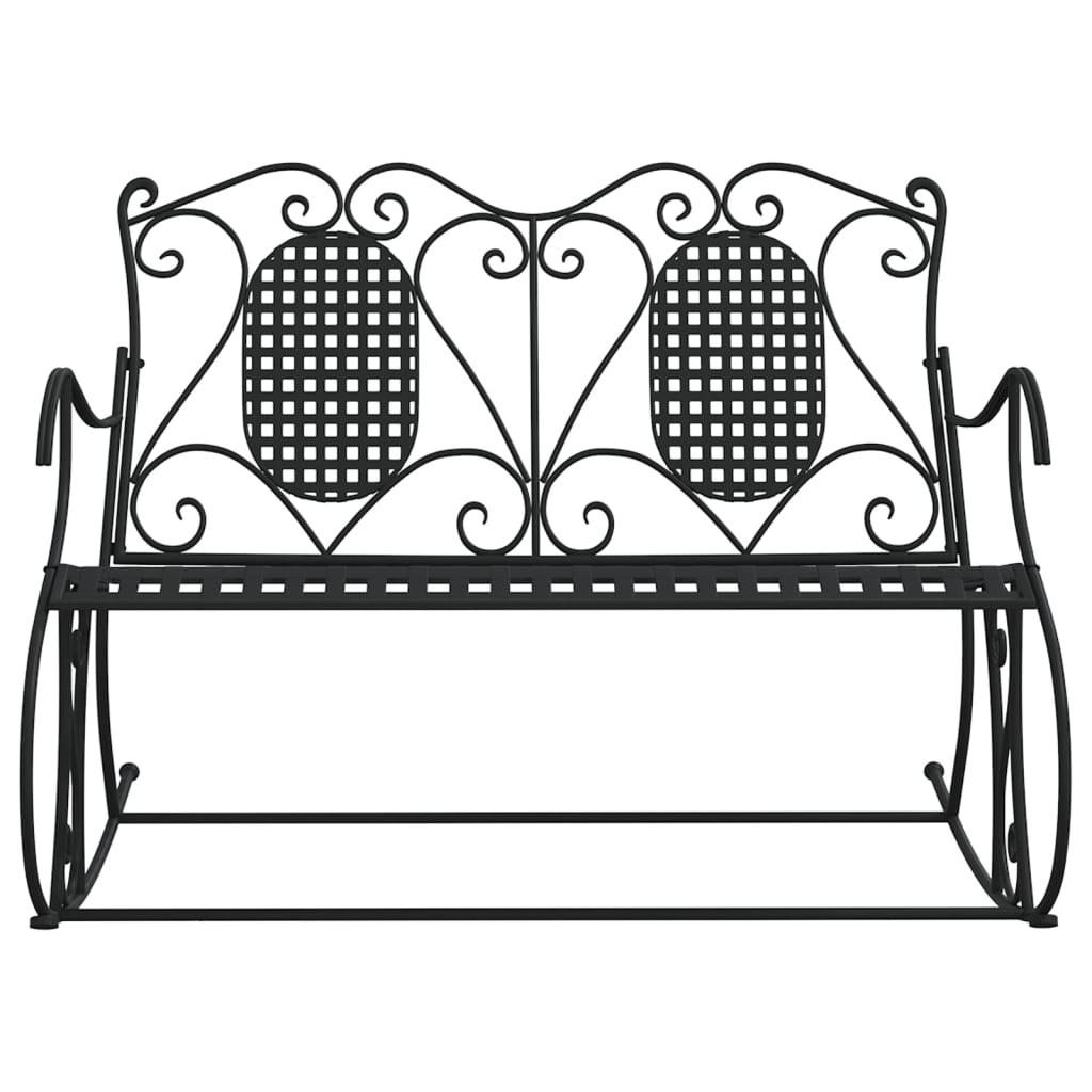 Rocking Bench | Black | Steel | Standard | Rocking Bench | Rectangular