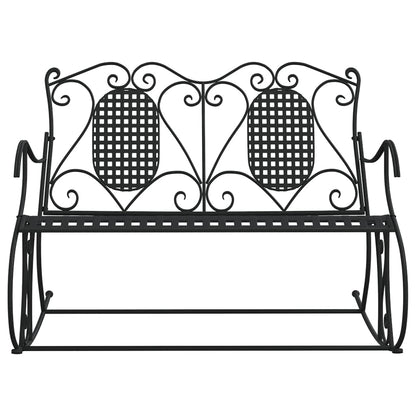 Rocking Bench | Black | Steel | Standard | Rocking Bench | Rectangular