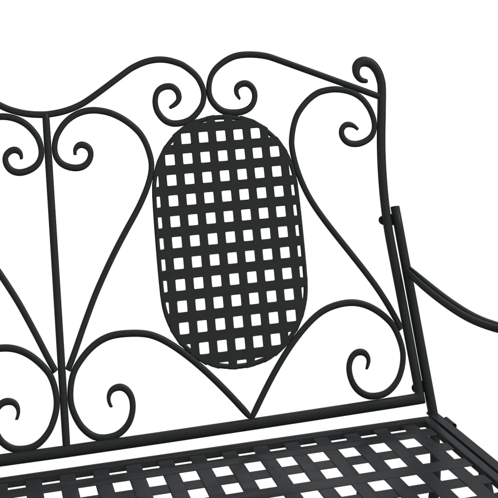 Rocking Bench | Black | Steel | Standard | Rocking Bench | Rectangular