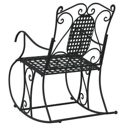 Rocking Bench | Black | Steel | Standard | Rocking Bench | Rectangular