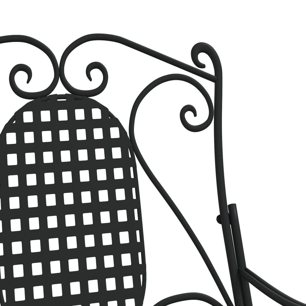 Rocking Bench | Black | Steel | Standard | Rocking Bench | Rectangular