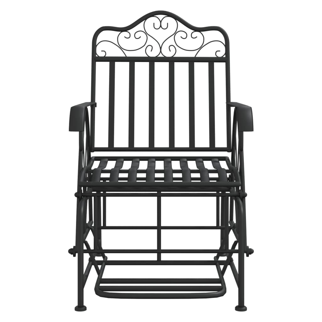 Glider Bench | Black | Steel | 61 x 81 x 99 cm | Glider Bench