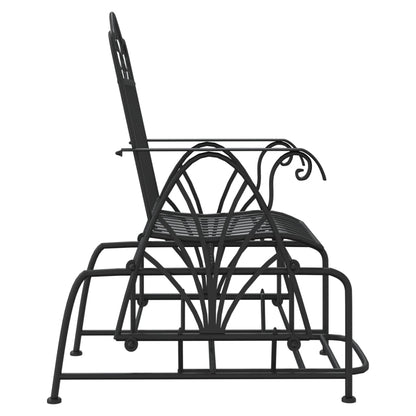 Glider Bench | Black | Steel | 61 x 81 x 99 cm | Glider Bench