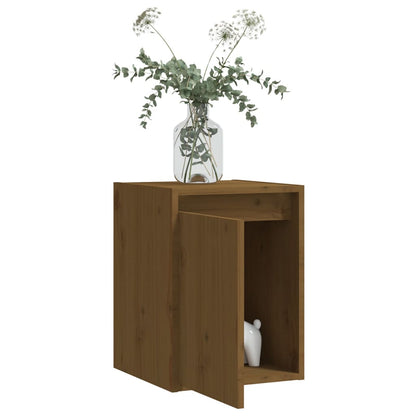 Wall Cabinets 2 pcs Honey Brown 30x30x40 cm Solid Wood Pine