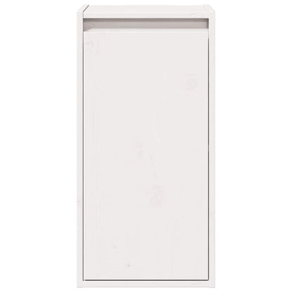 Wall Cabinets 2 pcs White 30x30x60 cm Solid Wood Pine