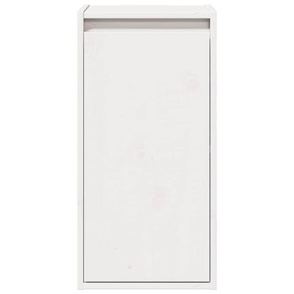 Wall Cabinets 2 pcs White 30x30x60 cm Solid Wood Pine