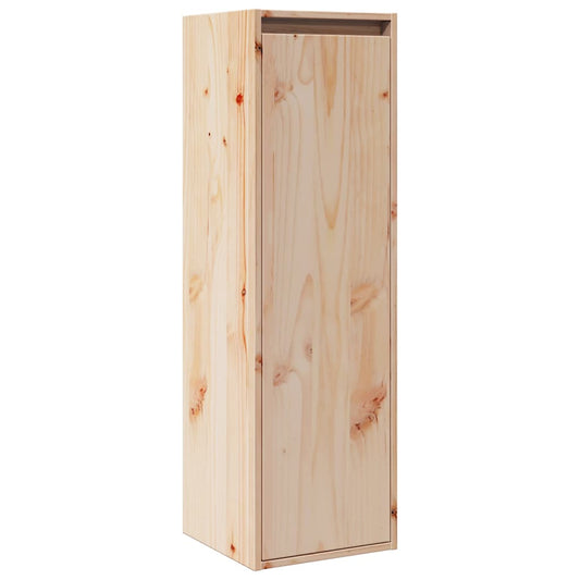 Wall Cabinet 30x30x100 cm Solid Pinewood