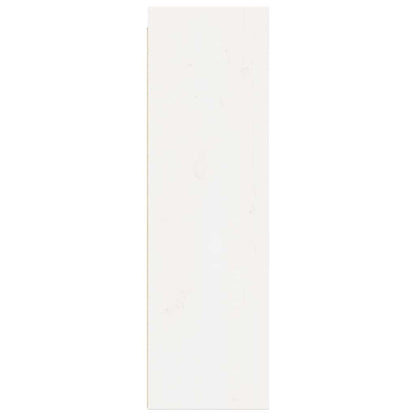 Wall Cabinets 2 pcs White 30x30x100 cm Solid Pinewood