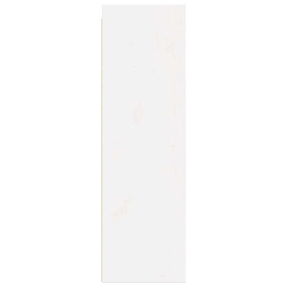 Wall Cabinets 2 pcs White 30x30x100 cm Solid Pinewood