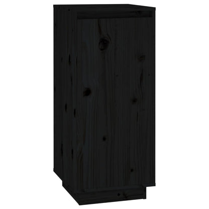Shoe Cabinet | Black | Solid pinewood | Compact | Shoe Cabinet