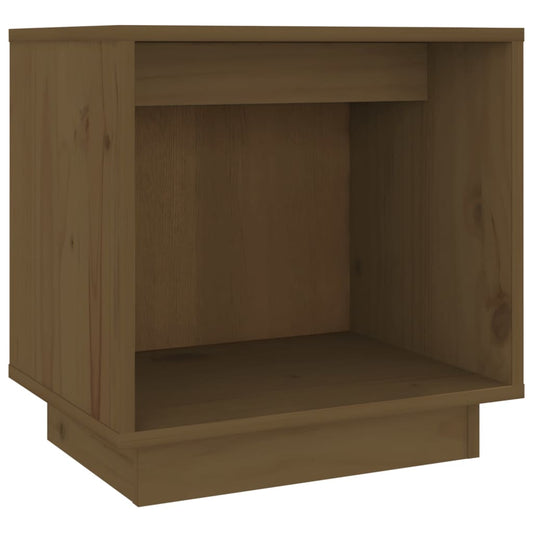 Bedside Cabinet Honey Brown 40x30x40 cm Solid Wood Pine