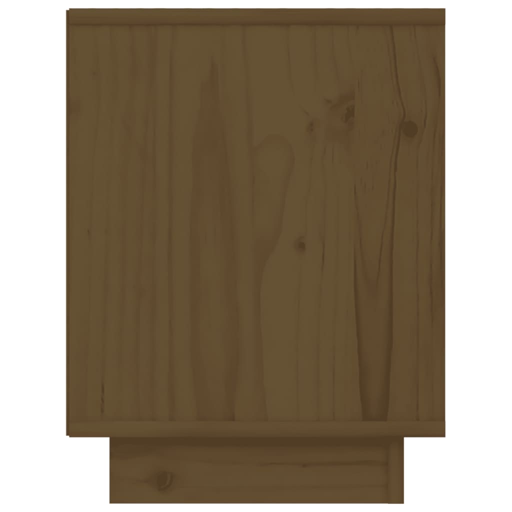 Bedside Cabinets 2 pcs Honey Brown 40x30x40 cm Solid Wood Pine