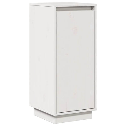 Sideboard White 31.5x34x75 cm Solid Wood Pine