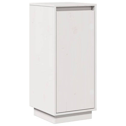 Sideboard White 31,5x34x75 cm Solid Wood Pine