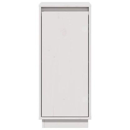Sideboard White 31,5x34x75 cm Solid Wood Pine