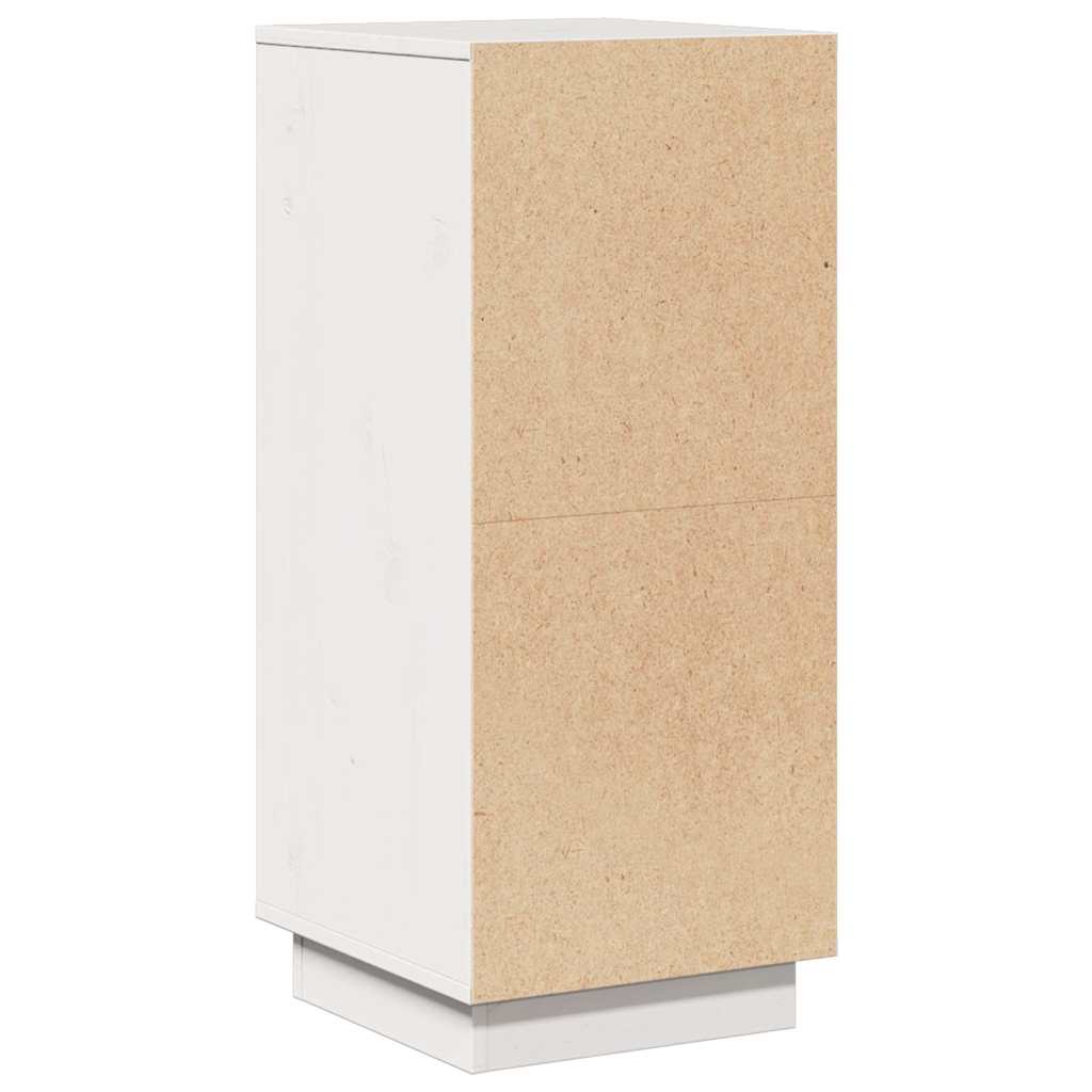 Sideboard White 31.5x34x75 cm Solid Wood Pine