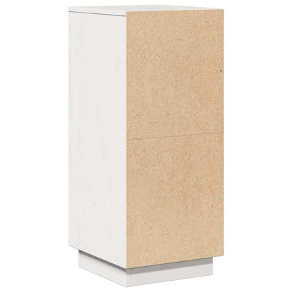 Sideboard White 31.5x34x75 cm Solid Wood Pine