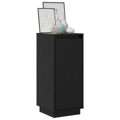 Sideboard | Set of 2 | Black | Solid pinewood | Medium | Sideboard