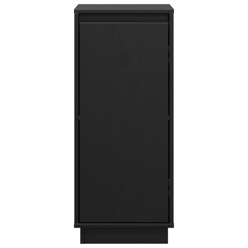 Sideboard | Set of 2 | Black | Solid pinewood | Medium | Sideboard