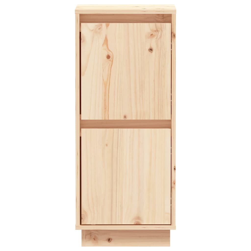Sideboards 2 pcs 31,5x34x75 cm Solid Wood Pine